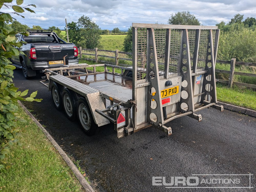 2020 Ifor Williams 3.5 Ton Tri Axle Plant Trailer, Ramp - Rimorchio trasporto macchine operatrici: foto 2 2020 Ifor Williams 3.5 Ton Tri Axle Plant Trailer, Ramp - Rimorchio trasporto macchine operatrici: foto 2