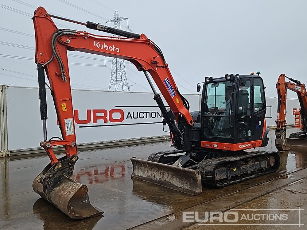 2020 Kubota KX080-4A2 - Miniescavatore: foto 1 2020 Kubota KX080-4A2 - Miniescavatore: foto 1