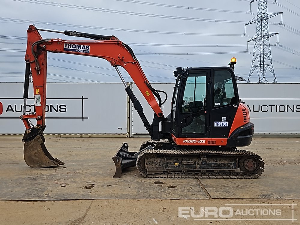 2020 Kubota KX080-4A2 - Miniescavatore: foto 2 2020 Kubota KX080-4A2 - Miniescavatore: foto 2