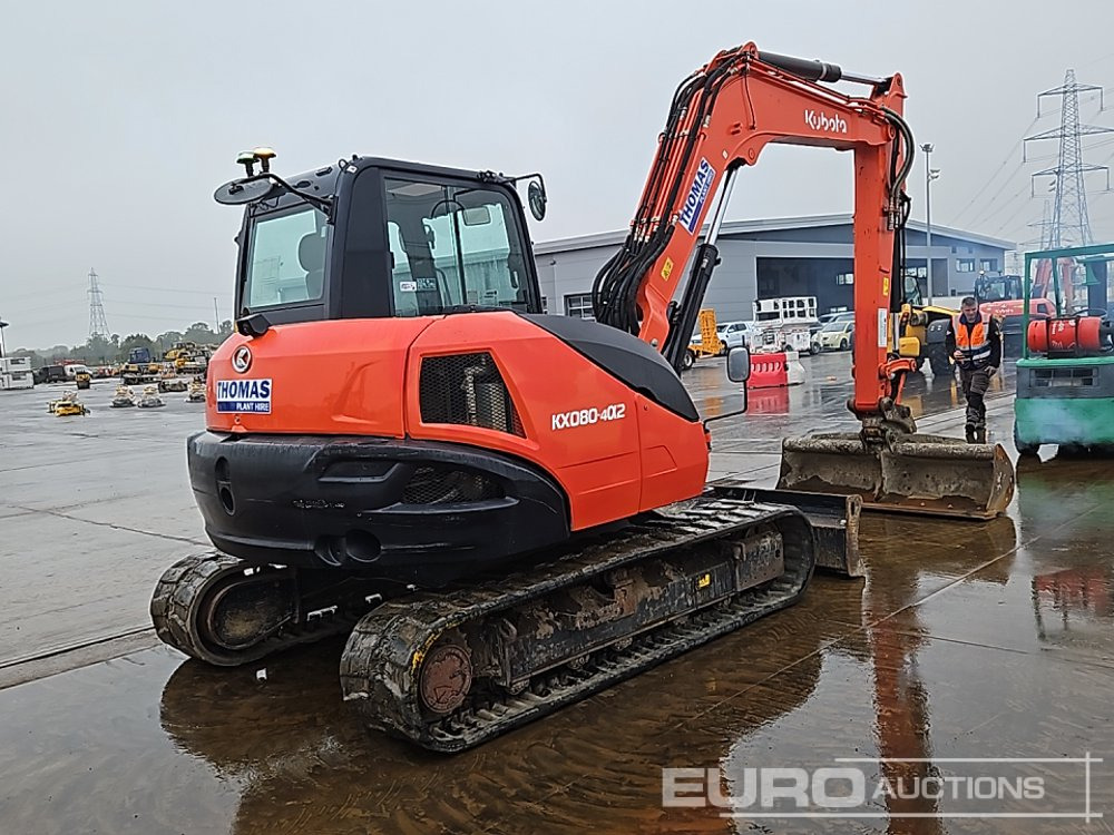 2020 Kubota KX080-4A2 - Miniescavatore: foto 5 2020 Kubota KX080-4A2 - Miniescavatore: foto 5