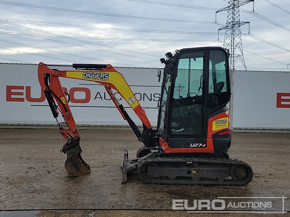 2020 Kubota U27-4 - Miniescavatore: foto 2 2020 Kubota U27-4 - Miniescavatore: foto 2