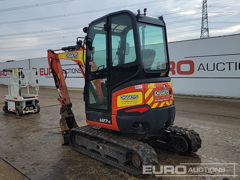 2020 Kubota U27-4 - Miniescavatore: foto 3 2020 Kubota U27-4 - Miniescavatore: foto 3