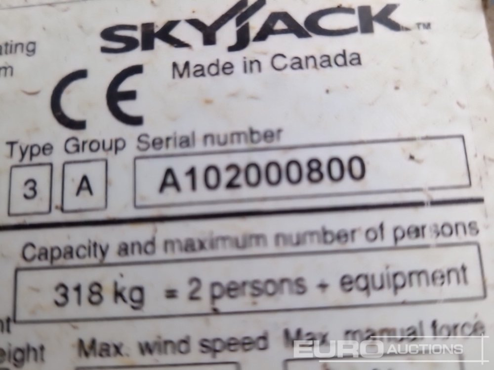 Piattaforma aerea 2020 SkyJack SJ4732
SJ16: foto 28