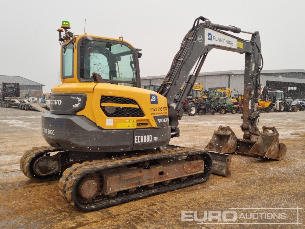 2020 Volvo ECR88D - Miniescavatore: foto 5 2020 Volvo ECR88D - Miniescavatore: foto 5