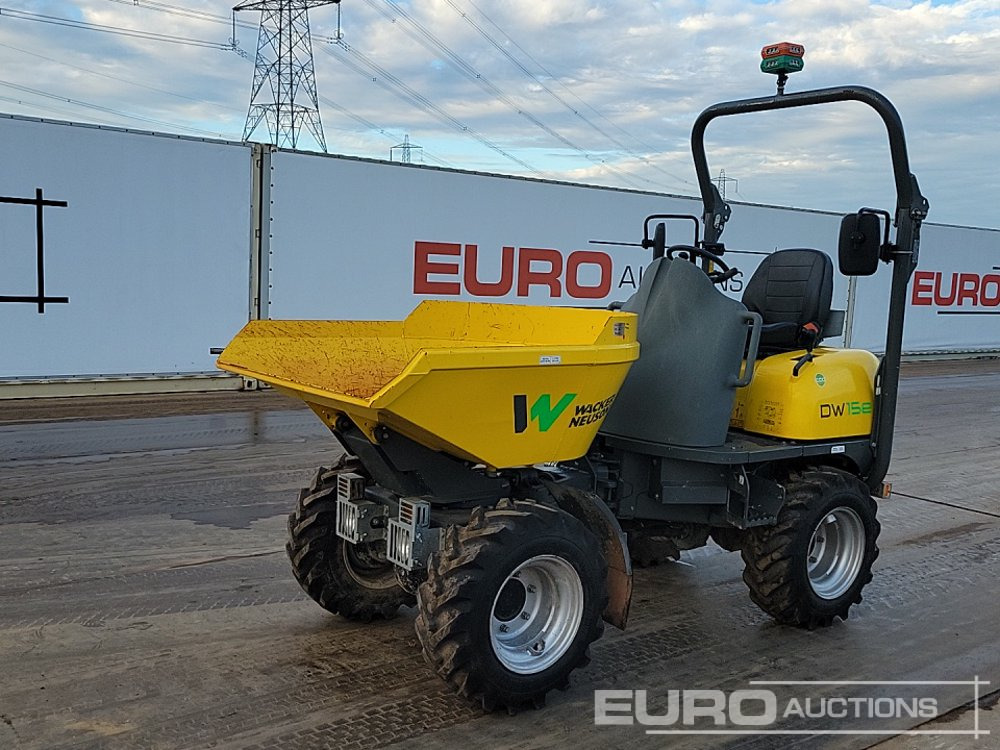 2020 Wacker Neuson DW15E - Mini dumper: foto 1 2020 Wacker Neuson DW15E - Mini dumper: foto 1