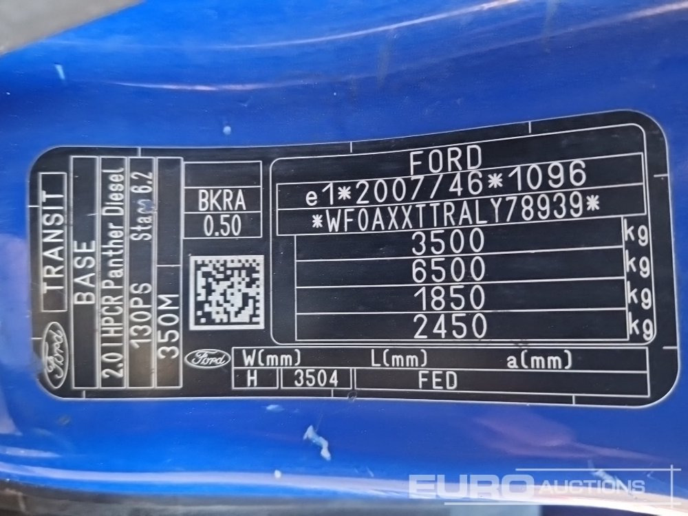 Furgone ribaltabile 2021 Ford Transit 350: foto 30