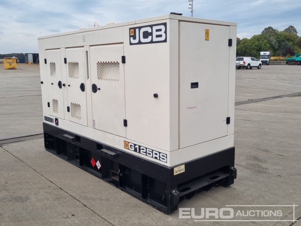 2021 JCB G125RS - Gruppo elettrogeno: foto 3 2021 JCB G125RS - Gruppo elettrogeno: foto 3