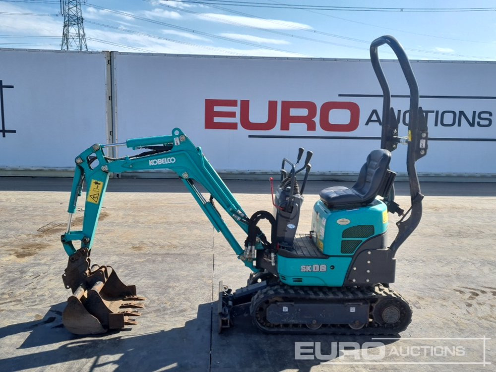 2021 Kobelco SK08-1EV - Miniescavatore: foto 2 2021 Kobelco SK08-1EV - Miniescavatore: foto 2
