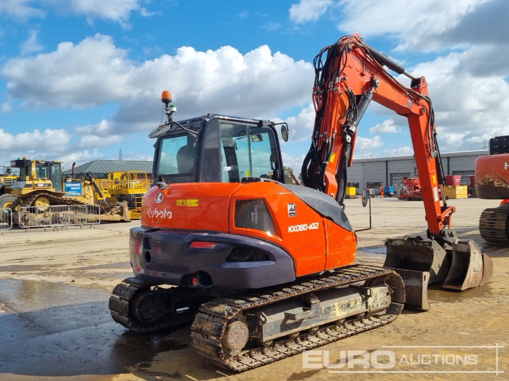 2021 Kubota KX080-4A2 - Miniescavatore: foto 5 2021 Kubota KX080-4A2 - Miniescavatore: foto 5