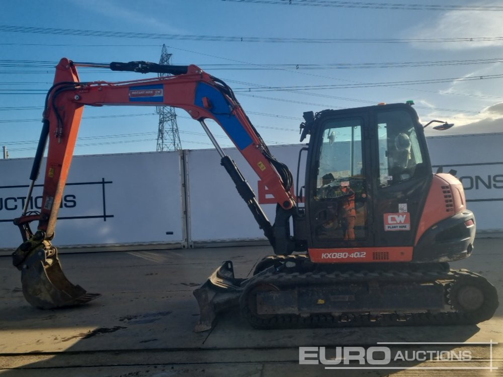 2021 Kubota KX080-4A2 - Miniescavatore: foto 2 2021 Kubota KX080-4A2 - Miniescavatore: foto 2
