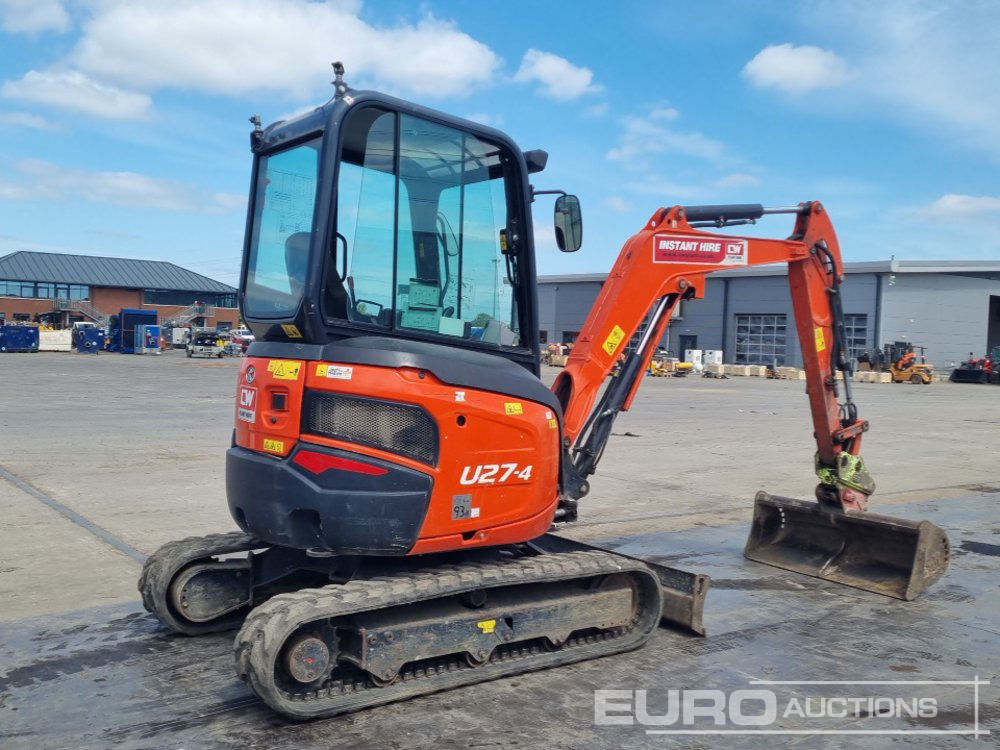 2021 Kubota U27-4 - Miniescavatore: foto 5 2021 Kubota U27-4 - Miniescavatore: foto 5