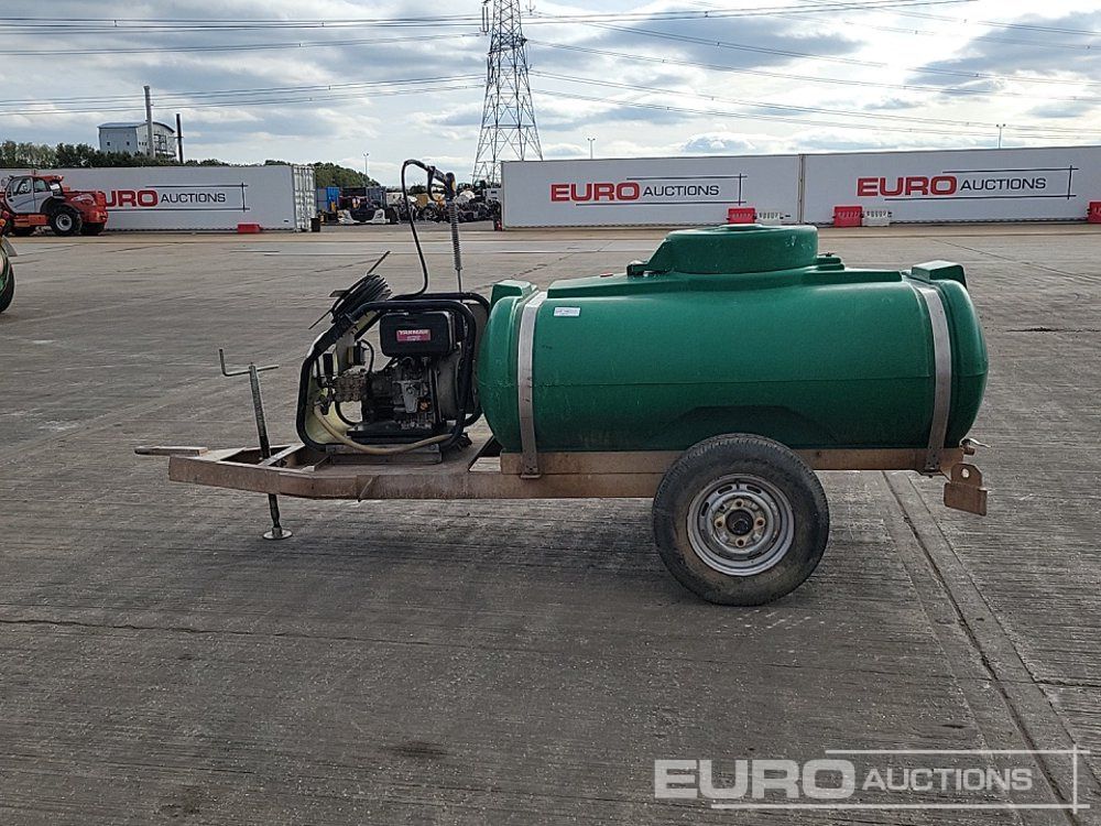 2021 Trailer Engineering Single Axle Plastic Water Bowser, Yanmar Pressure Washer - Idropulitrice: foto 2 2021 Trailer Engineering Single Axle Plastic Water Bowser, Yanmar Pressure Washer - Idropulitrice: foto 2