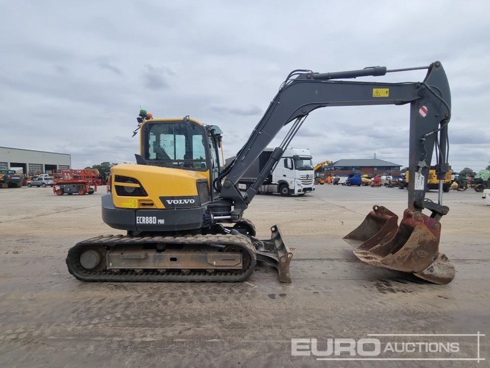 Miniescavatore 2021 Volvo ECR88D: foto 6