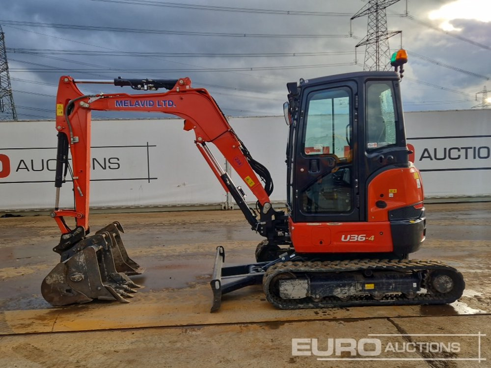 2022 Kubota U36-4 - Miniescavatore: foto 2 2022 Kubota U36-4 - Miniescavatore: foto 2