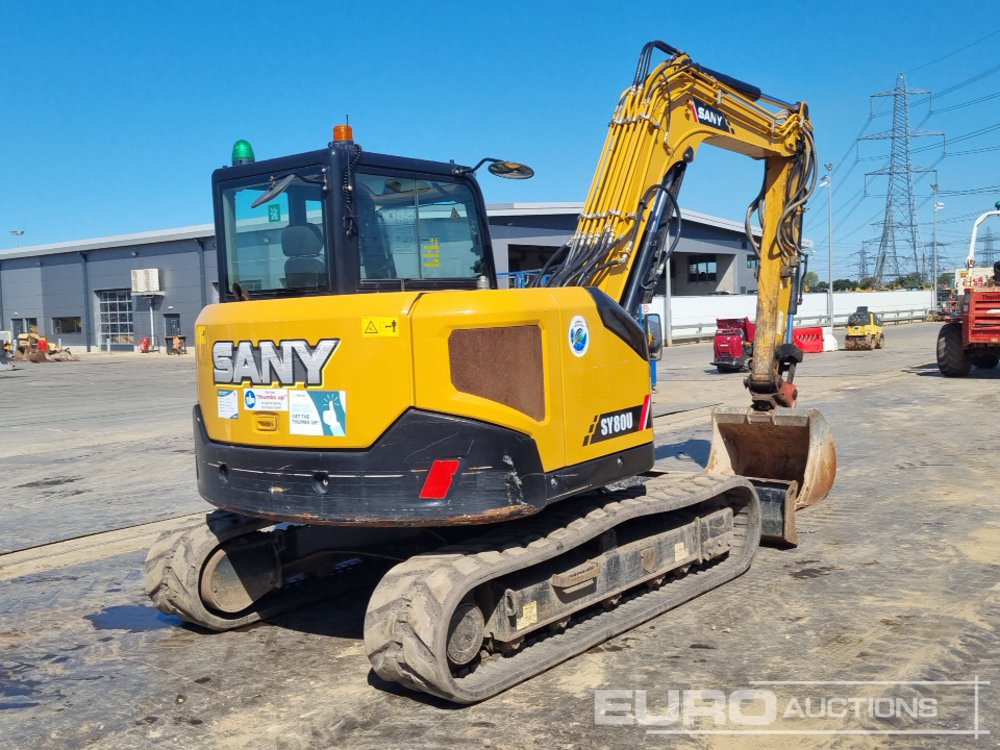 2022 Sany SY80U - Miniescavatore: foto 5 2022 Sany SY80U - Miniescavatore: foto 5