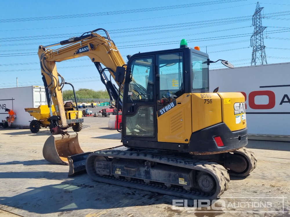 2022 Sany SY80U - Miniescavatore: foto 3 2022 Sany SY80U - Miniescavatore: foto 3