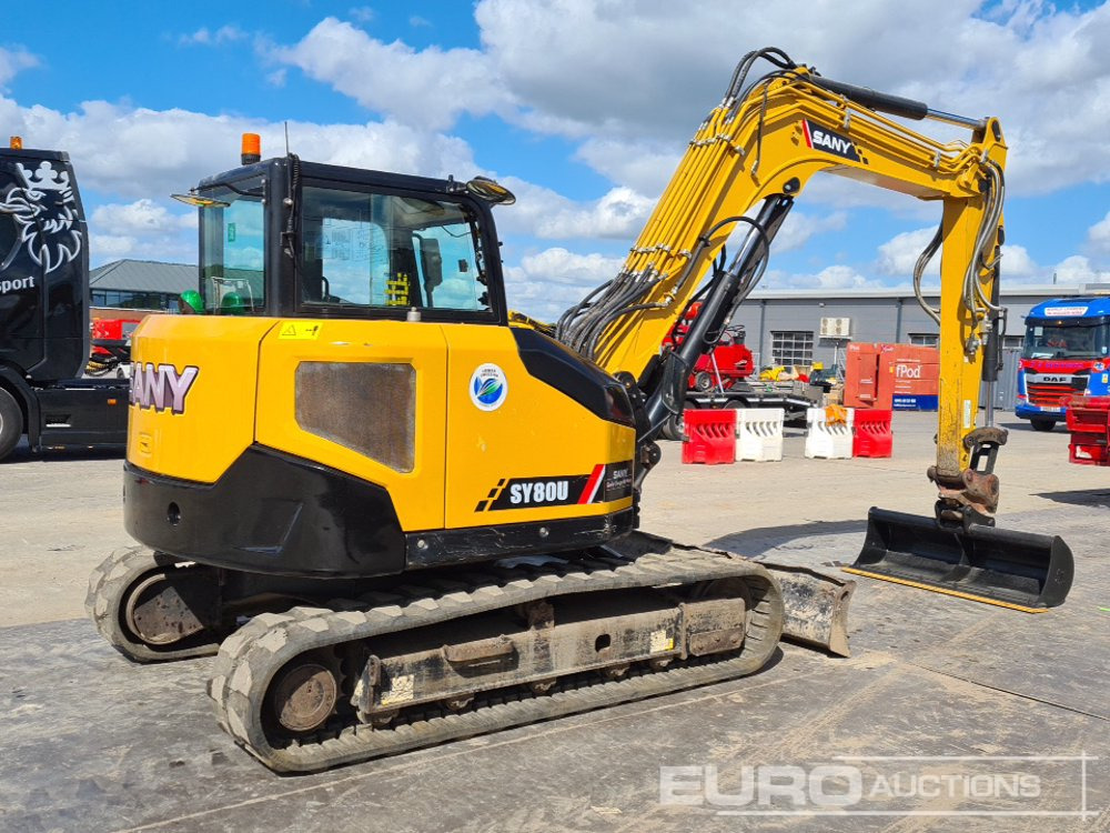 2022 Sany SY80U - Miniescavatore: foto 5 2022 Sany SY80U - Miniescavatore: foto 5