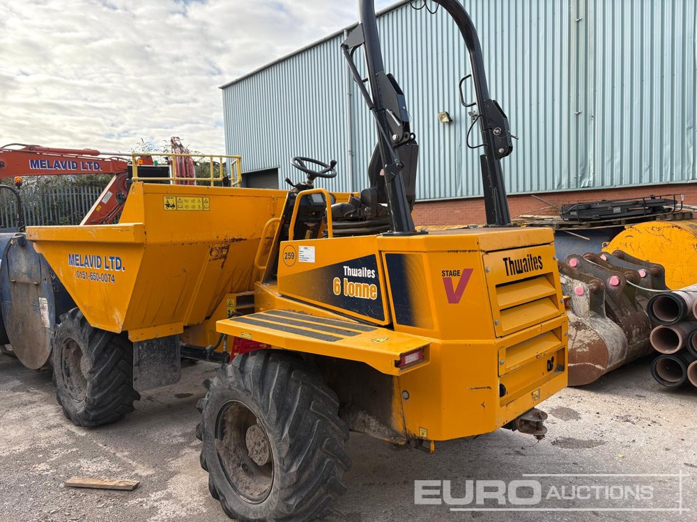 2022 Thwaites 6 Ton Dumper, Forward Facing Camera, Roll Bar - Mini dumper: foto 3 2022 Thwaites 6 Ton Dumper, Forward Facing Camera, Roll Bar - Mini dumper: foto 3