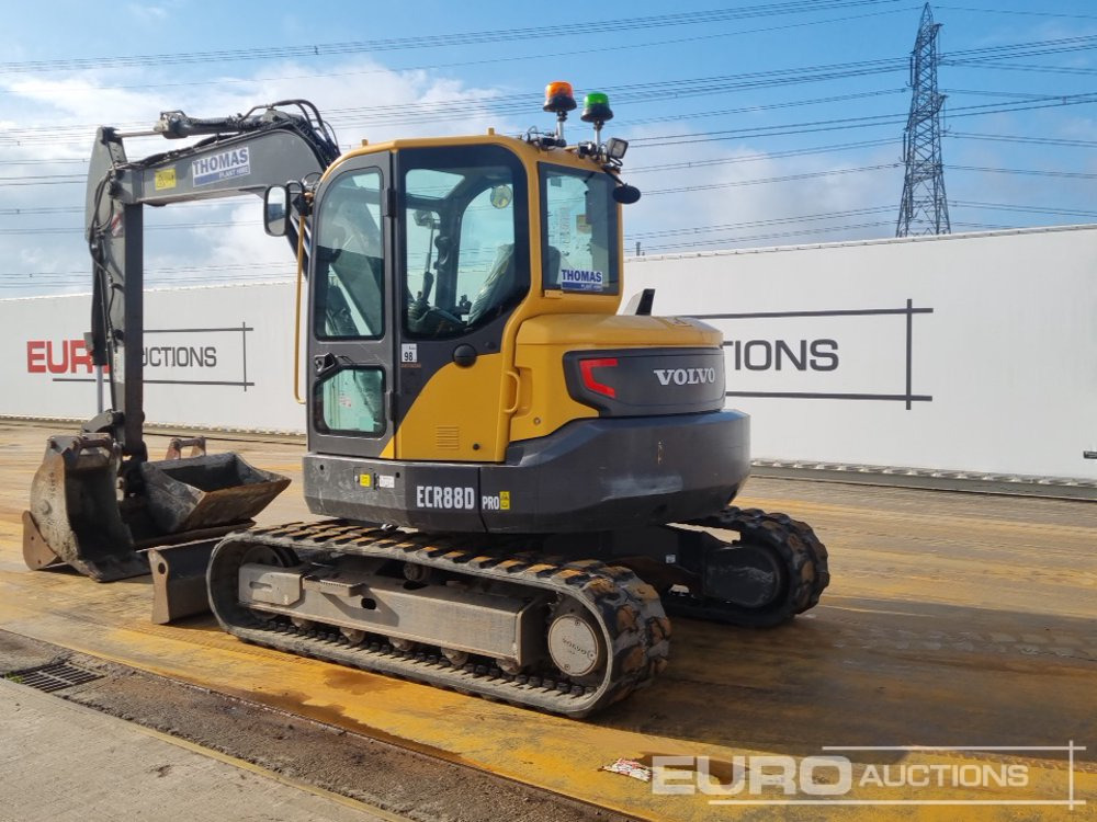 2022 Volvo ECR88D - Miniescavatore: foto 3 2022 Volvo ECR88D - Miniescavatore: foto 3