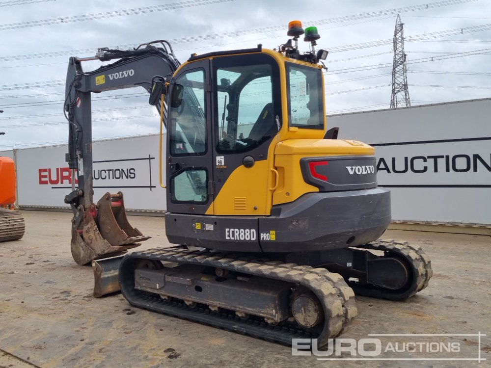 2022 Volvo ECR88D - Miniescavatore: foto 3 2022 Volvo ECR88D - Miniescavatore: foto 3