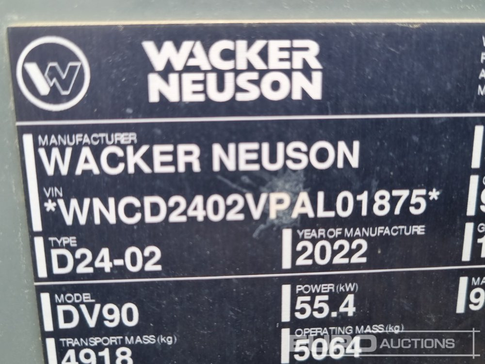 Mini dumper 2022 Wacker Neuson DV90: foto 33