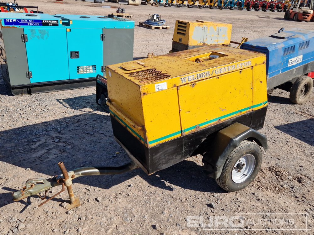 ArcGen Single Axle Diesel Welder/Generator, 3 Cylinder Yanmar Engine - Gruppo elettrogeno: foto 1 ArcGen Single Axle Diesel Welder/Generator, 3 Cylinder Yanmar Engine - Gruppo elettrogeno: foto 1