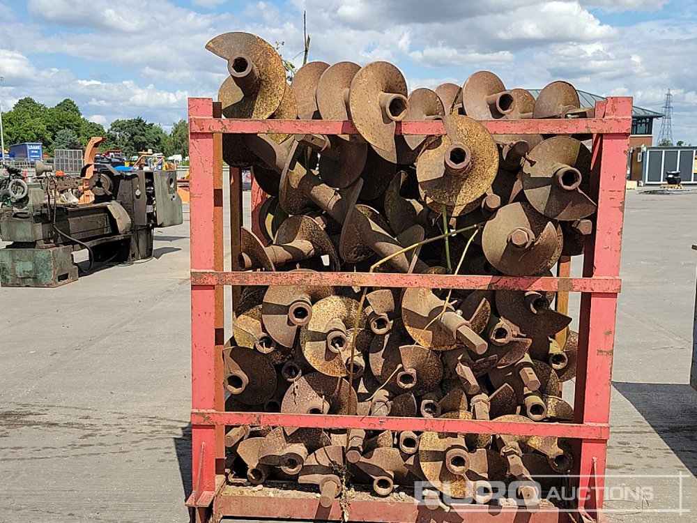 Attrezzatura per Escavatore Stillage of 11" Auger Flights: foto 8