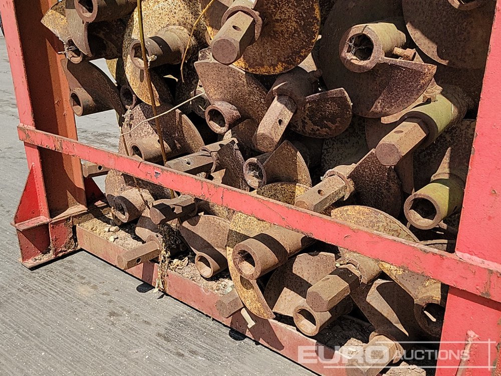 Attrezzatura per Escavatore Stillage of 11" Auger Flights: foto 9