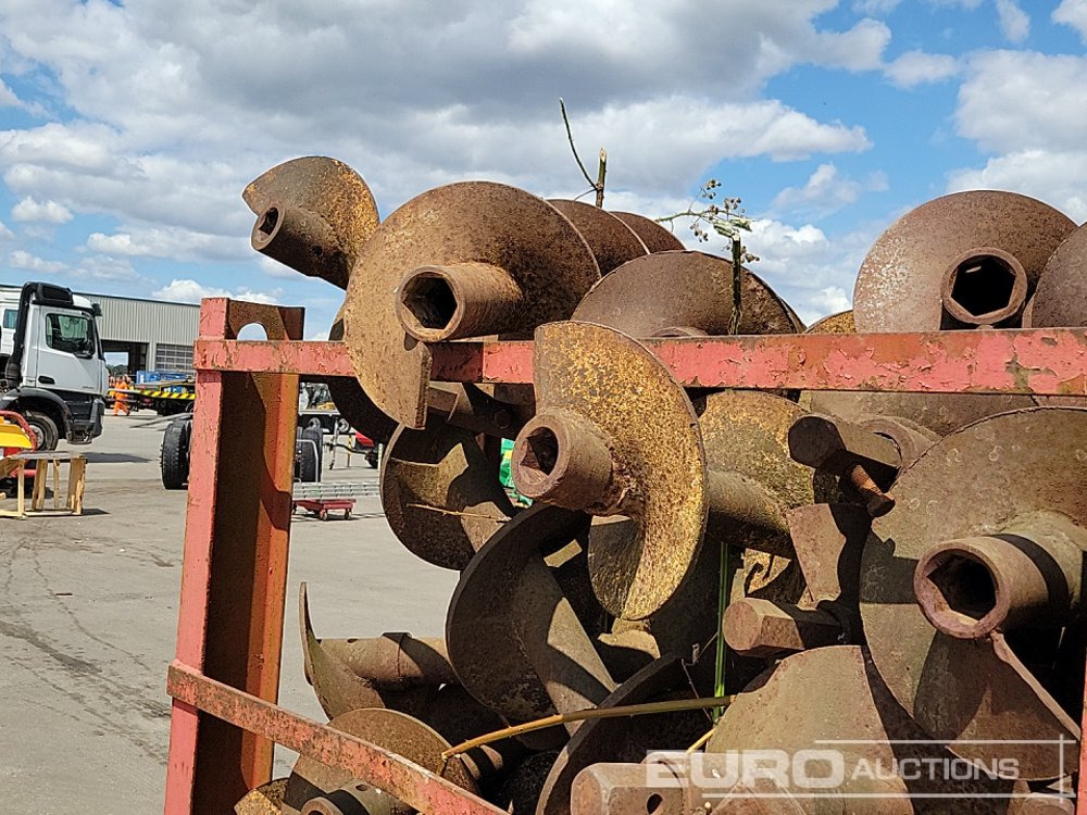 Attrezzatura per Escavatore Stillage of 11" Auger Flights: foto 11