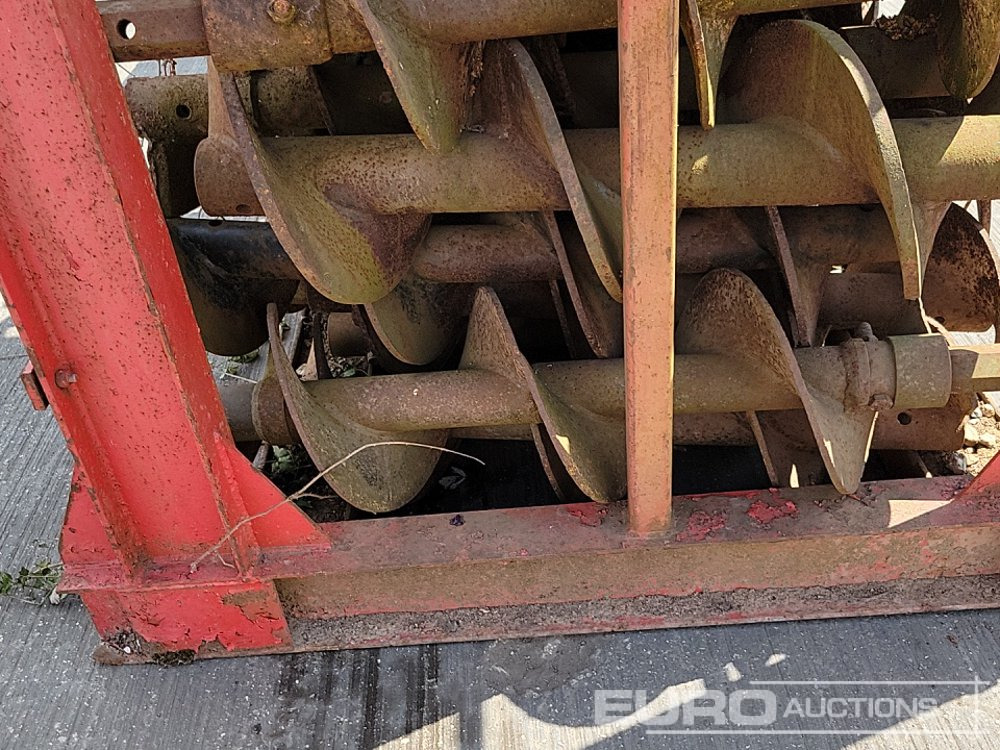 Attrezzatura per Escavatore Stillage of 11" Auger Flights: foto 18