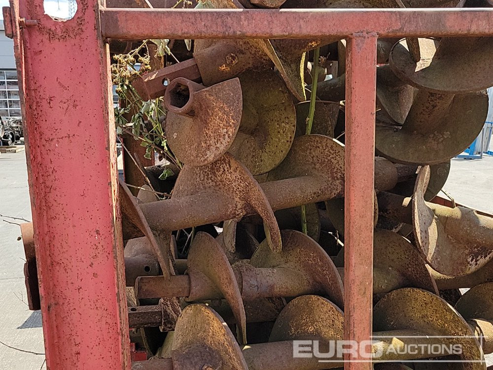 Attrezzatura per Escavatore Stillage of 11" Auger Flights: foto 17