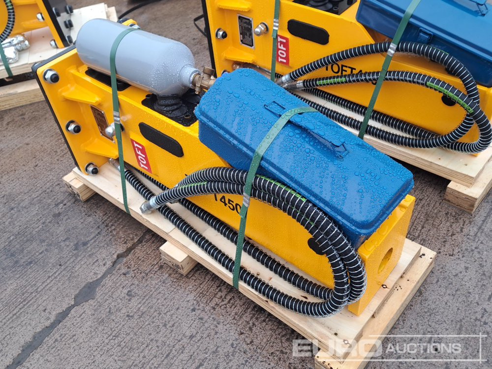Unused 2025 TOFT 450 Hydraulic Breaker - Attrezzatura per Escavatore: foto 4 Unused 2025 TOFT 450 Hydraulic Breaker - Attrezzatura per Escavatore: foto 4