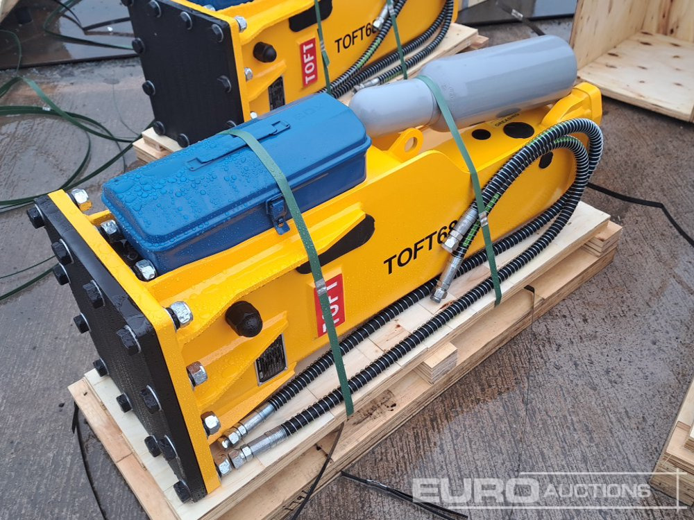 Unused 2025 TOFT 680 Hydraulic Breaker - Attrezzatura per Escavatore: foto 3 Unused 2025 TOFT 680 Hydraulic Breaker - Attrezzatura per Escavatore: foto 3