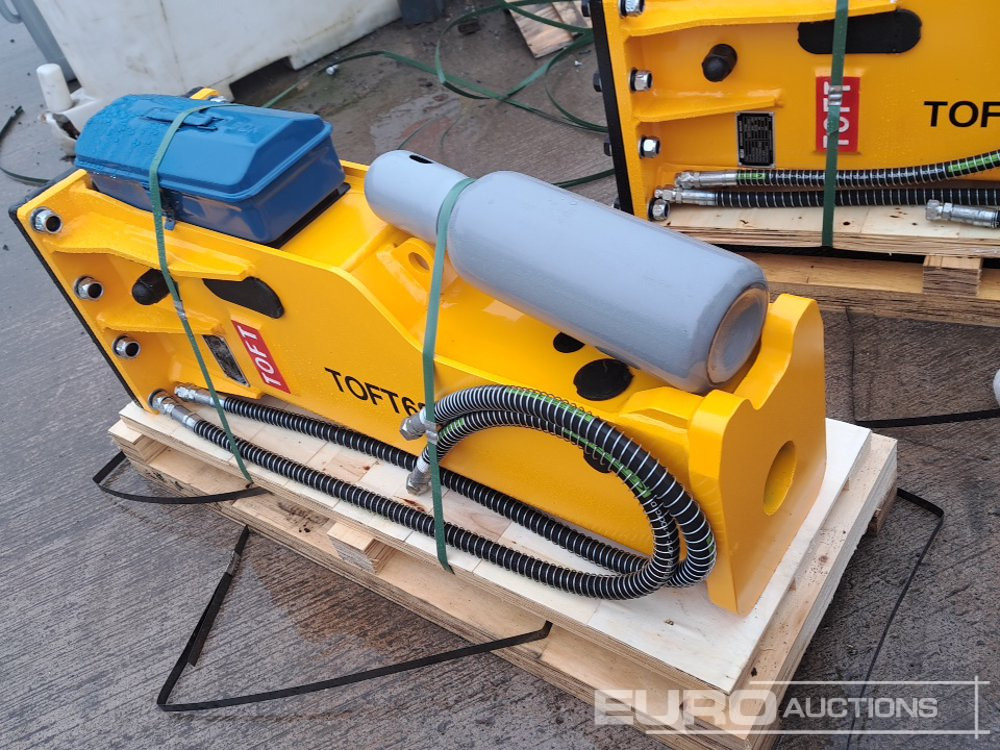 Unused 2025 TOFT 680 Hydraulic Breaker - Attrezzatura per Escavatore: foto 4 Unused 2025 TOFT 680 Hydraulic Breaker - Attrezzatura per Escavatore: foto 4
