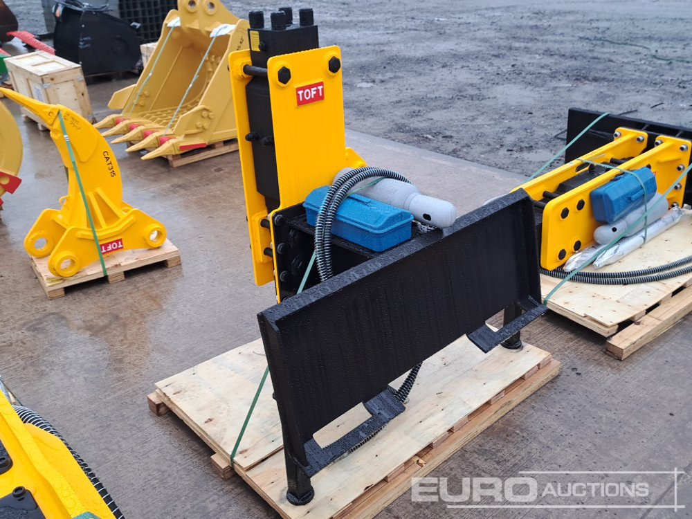 Unused 2025 TOFT TOFT750 Hydraulic Post Driver to suit Skidsteer Loader - Attrezzatura per Escavatore: foto 5 Unused 2025 TOFT TOFT750 Hydraulic Post Driver to suit Skidsteer Loader - Attrezzatura per Escavatore: foto 5