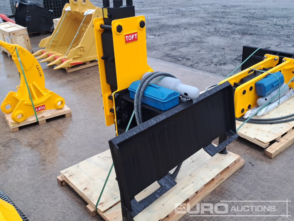 Unused 2025 TOFT TOFT750 Hydraulic Post Driver to suit Skidsteer Loader - Attrezzatura per Escavatore: foto 4 Unused 2025 TOFT TOFT750 Hydraulic Post Driver to suit Skidsteer Loader - Attrezzatura per Escavatore: foto 4
