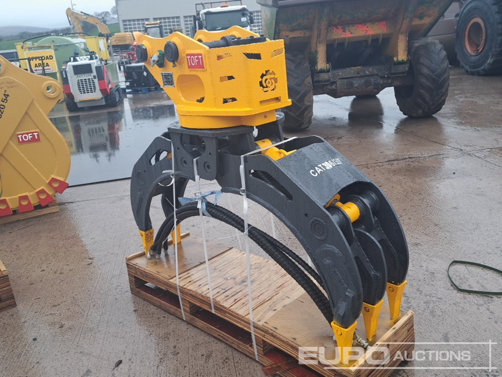 Unused 2025 Toft TOFT04G Hydraulic Rotating Grapple 45mm Pin to suit 4-6 Ton Excavator - Attrezzatura per Escavatore: foto 3 Unused 2025 Toft TOFT04G Hydraulic Rotating Grapple 45mm Pin to suit 4-6 Ton Excavator - Attrezzatura per Escavatore: foto 3