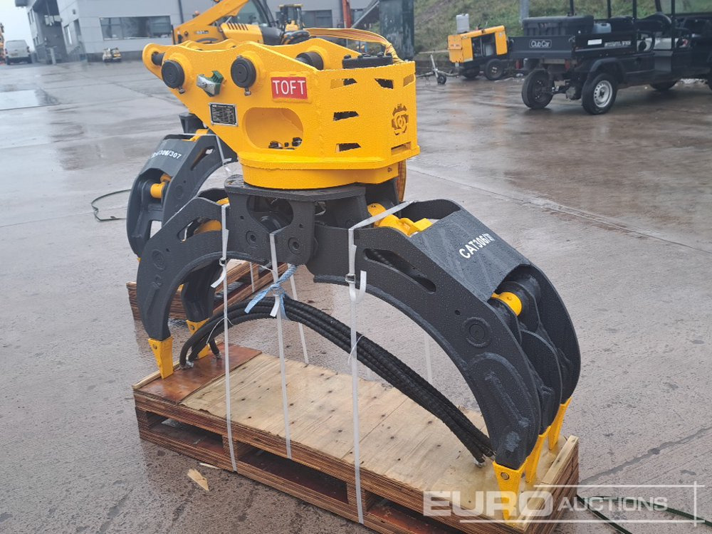 Unused 2025 Toft TOFT04G Hydraulic Rotating Grapple 45mm Pin to suit 4-6 Ton Excavator - Attrezzatura per Escavatore: foto 1 Unused 2025 Toft TOFT04G Hydraulic Rotating Grapple 45mm Pin to suit 4-6 Ton Excavator - Attrezzatura per Escavatore: foto 1