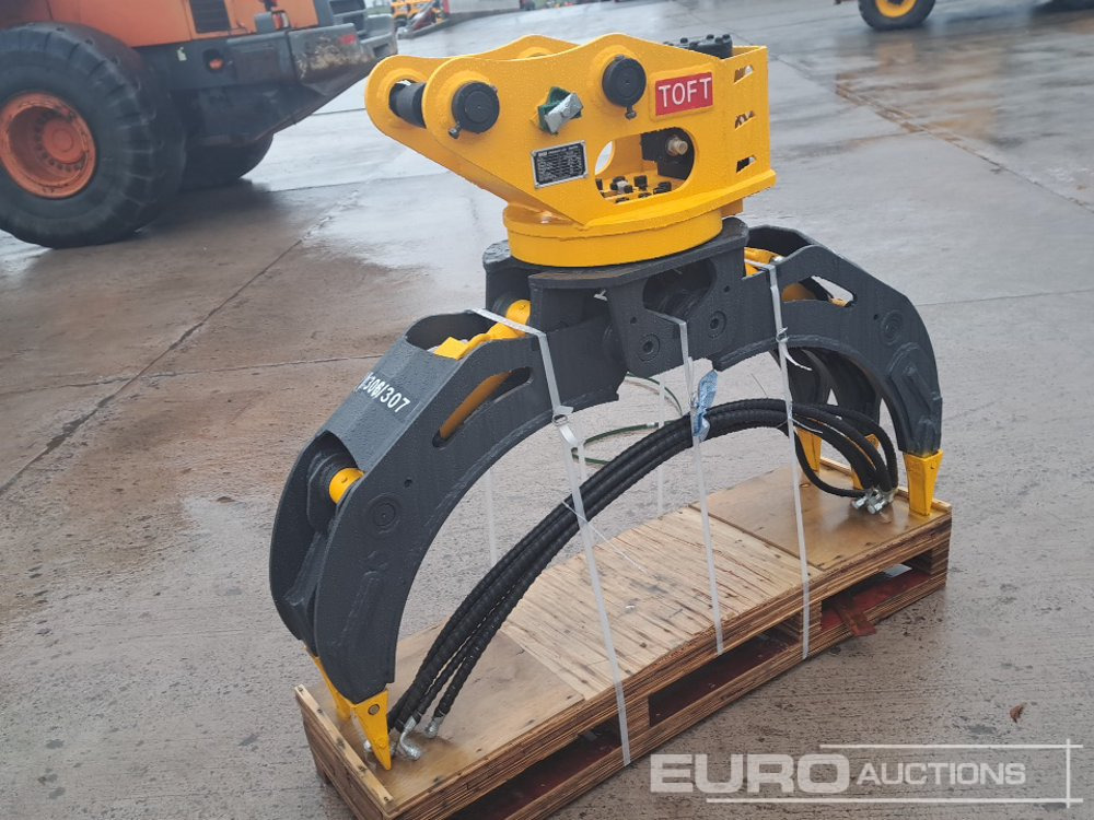 Unused 2025 Toft TOFT04G Hydraulic Rotating Grapple 45mm Pin to suit 4-6 Ton Excavator - Attrezzatura per Escavatore: foto 2 Unused 2025 Toft TOFT04G Hydraulic Rotating Grapple 45mm Pin to suit 4-6 Ton Excavator - Attrezzatura per Escavatore: foto 2