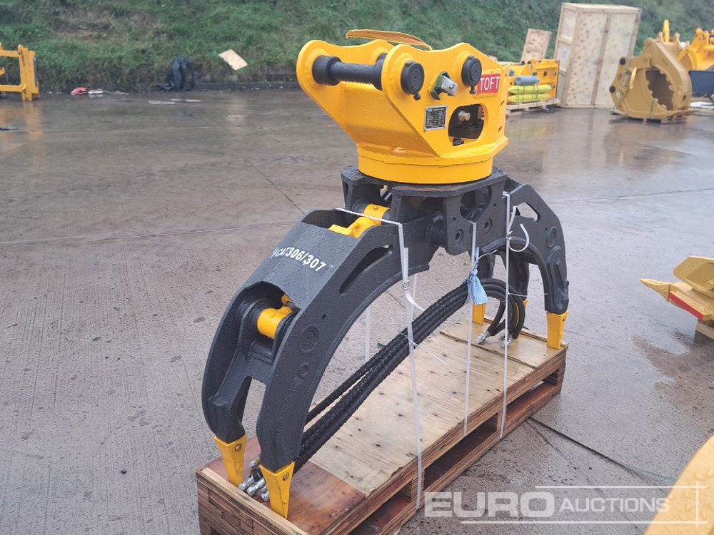 Unused 2025 Toft TOFT04G Hydraulic Rotating Grapple 45mm Pin to suit 4-6 Ton Excavator - Attrezzatura per Escavatore: foto 5 Unused 2025 Toft TOFT04G Hydraulic Rotating Grapple 45mm Pin to suit 4-6 Ton Excavator - Attrezzatura per Escavatore: foto 5