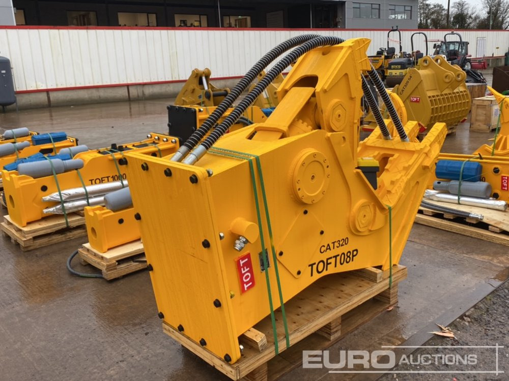 Unused 2025 Toft TOFT08P Hydraulic Pulveriser to suit Excavator - Attrezzatura per Escavatore: foto 3 Unused 2025 Toft TOFT08P Hydraulic Pulveriser to suit Excavator - Attrezzatura per Escavatore: foto 3