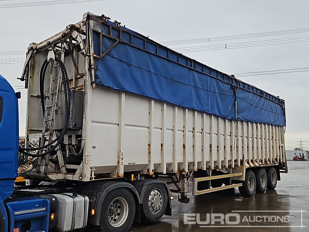 BMI TRAILERS Tri Axle Ejector Trailer, Easy Sheet - Semirimorchio cassonato/ Pianale: foto 1 BMI TRAILERS Tri Axle Ejector Trailer, Easy Sheet - Semirimorchio cassonato/ Pianale: foto 1