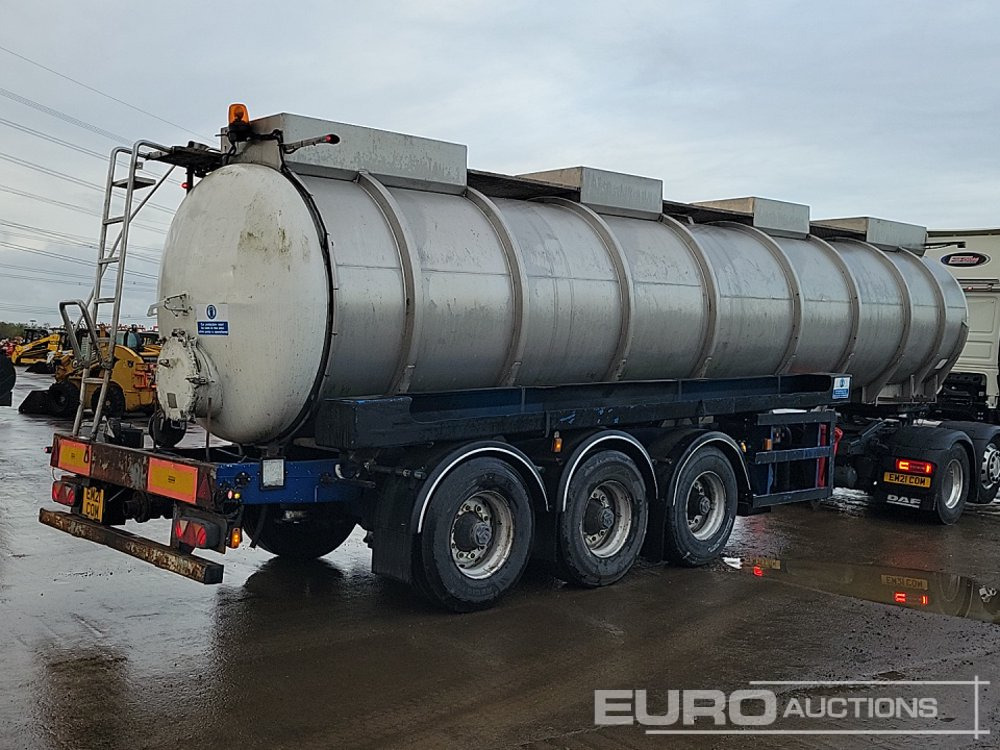 Crane Freuhauf Tri Axle Tanker Trailer - Semirimorchio cisterna: foto 5 Crane Freuhauf Tri Axle Tanker Trailer - Semirimorchio cisterna: foto 5