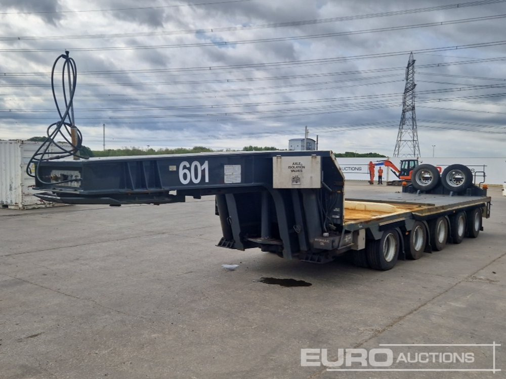 Crane Fruehauf 74 Ton 5 Axle Low Loader Trailer, Rear Steer - Semirimorchio pianale ribassato: foto 1 Crane Fruehauf 74 Ton 5 Axle Low Loader Trailer, Rear Steer - Semirimorchio pianale ribassato: foto 1
