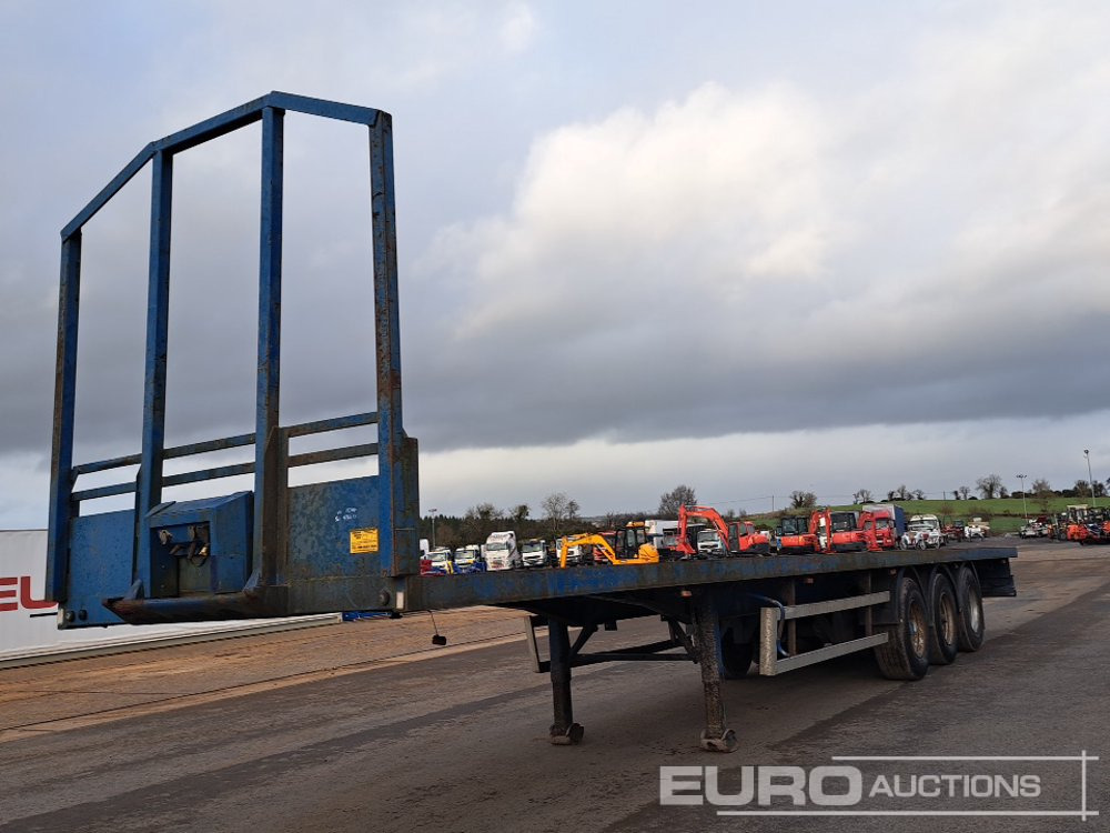 Dennison 45' Tri Axle Flat Trailer - Semirimorchio cassonato/ Pianale: foto 1 Dennison 45' Tri Axle Flat Trailer - Semirimorchio cassonato/ Pianale: foto 1