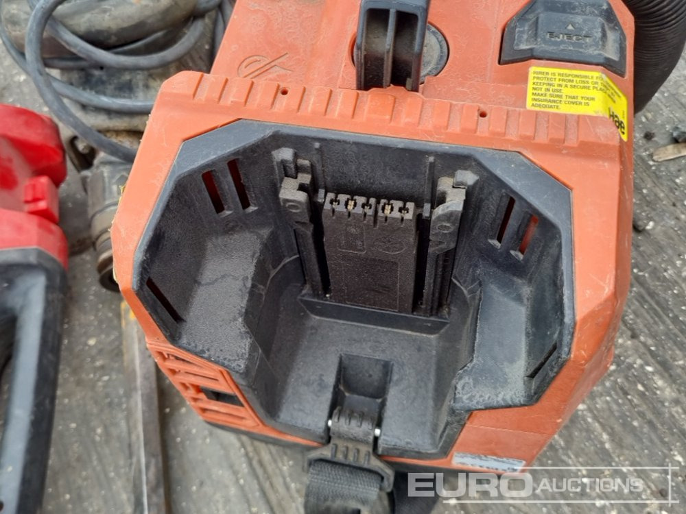 Attrezzatura da costruzione Hilti 110 Volt Handheld Breaker, Battery Vacuum, Greese Gun: foto 12