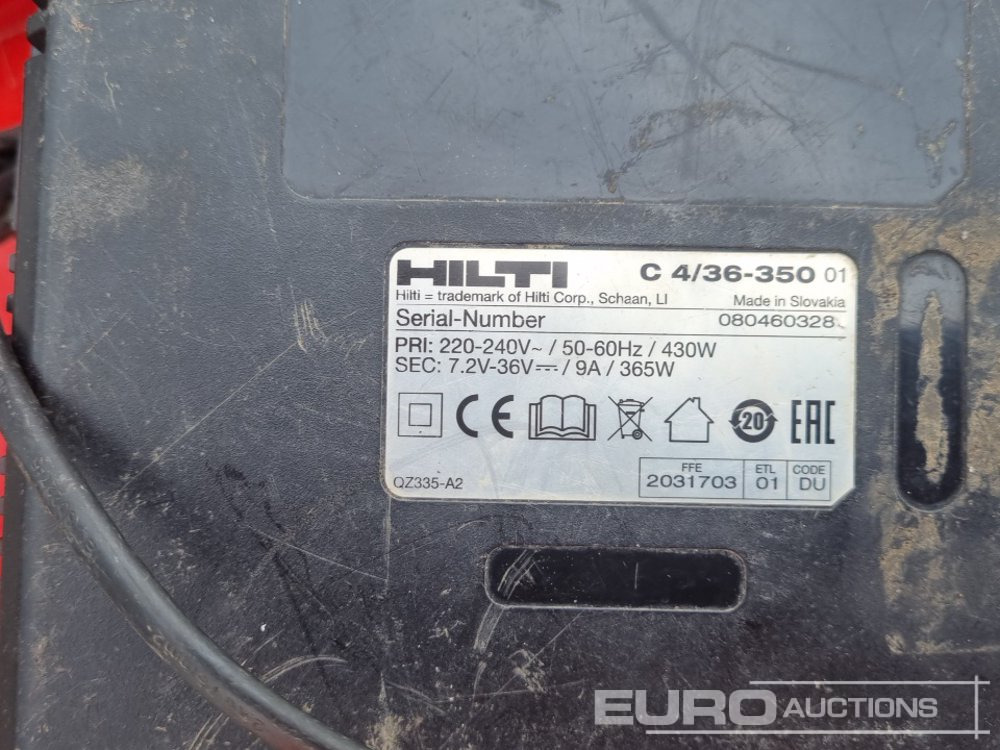 Hilti SIW 6AT-A22 22Volt Cordless 1/2" Impact Wrench - Attrezzatura da costruzione: foto 4 Hilti SIW 6AT-A22 22Volt Cordless 1/2" Impact Wrench - Attrezzatura da costruzione: foto 4