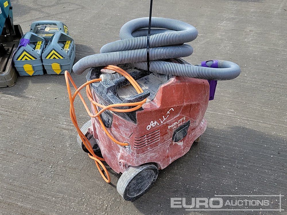 Attrezzatura da costruzione Hilti VC 20-U 110Volt Vacuum Cleaner, Makita LW1400 110Vot Chop Saw, Radio Cable Detector (3 of): foto 18