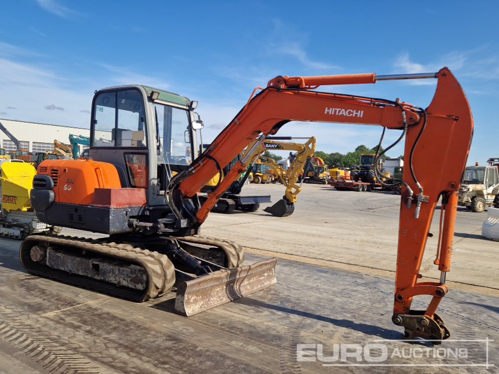 Miniescavatore Hitachi ZX50 CLR: foto 7
