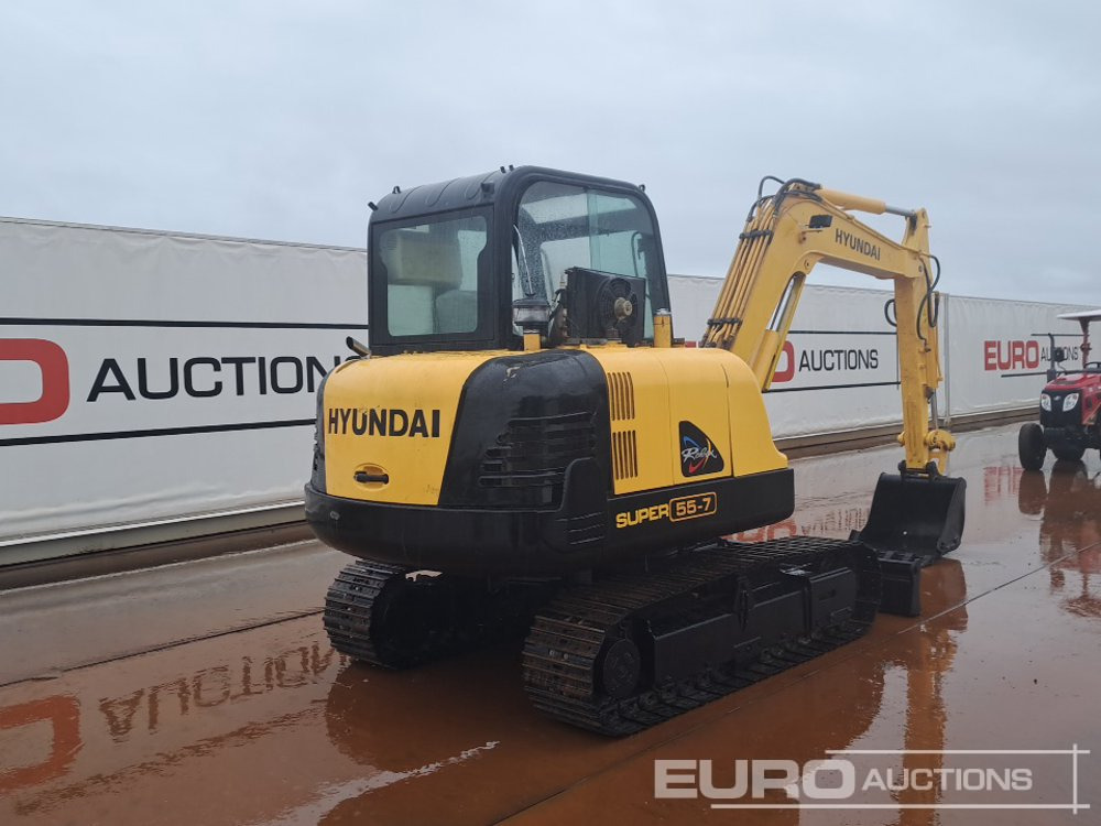 Hyundai R55-7 - Miniescavatore: foto 5 Hyundai R55-7 - Miniescavatore: foto 5